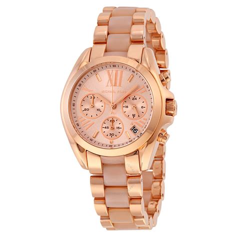 michael kors fall watches edition rose gold|rose gold mk watch women's.